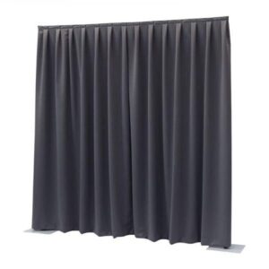 Pipe & drape 3x3 meter svart