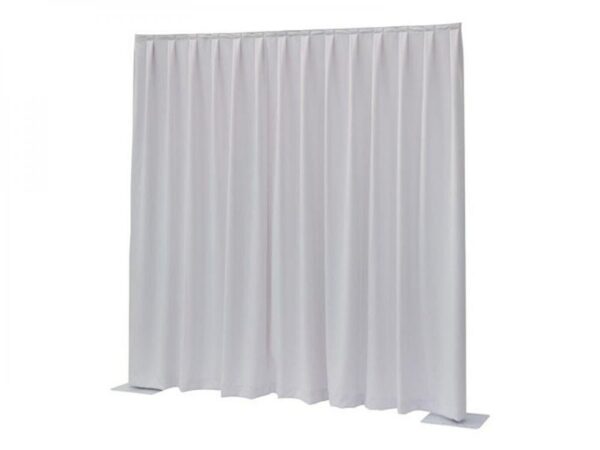 Pipe N drape 3x3 meter vit