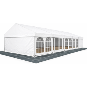 Evenemangstält 8 meter bredd (6-24 meter långt) inkl. montering